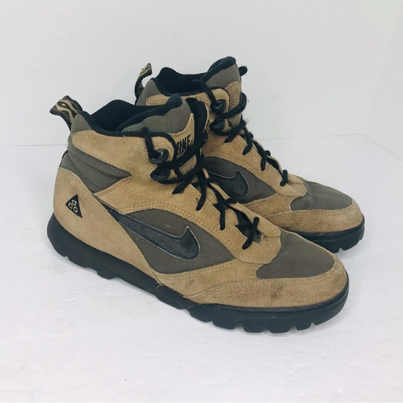 Vintage Nike ACG Caldera Hiking Boots Brown  Suede Women’s 7.5 90’s 940810-1A - Picture 5 of 9